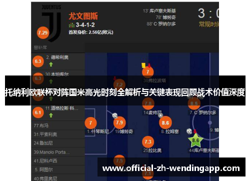 托纳利欧联杯对阵国米高光时刻全解析与关键表现回顾战术价值深度 托纳利欧联杯对阵国米高光时刻全解析与关键表现回顾战术价值深度
